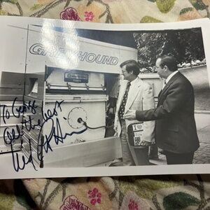 Lowell Weicker — Autograph Signed Photo — Senator and Governor of Connecticut